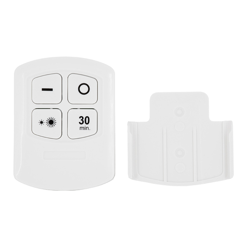 GLOBOSTAR® NEONSIGN 78575 Διακοσμητικό Φωτιστικό Τοίχου Νυκτός με RF Ασύρματο Χειριστήριο LED 2W 180lm 120° DC 3.6V με 3xAA Μπαταρίες IP20 Θερμό Λευκό 2700K Dimmable - Μ9 x Π2.3 x Υ9cm - Πακέτο 3 Τεμαχίων - 2 Χρόνια Εγγύηση