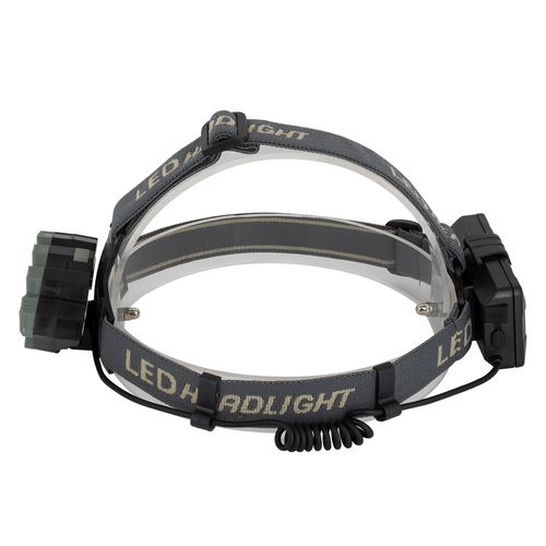 GLOBOSTAR® HEADLAMP 79062 Φακός Κεφαλής LED 40W 4000lm 15~60° DC 5V με USB-C με Επαναφορτιζόμενη Μπαταρία Li-ion 3.7V 2x18650 6000mAh Αδιάβροχο IP54 Ψυχρό Λευκό 6000K - CREE XML2-T6 Chip - Μ9.2 x Π3 x Υ4.5cm - 1 Χρόνο Εγγύηση