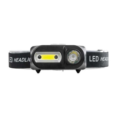 GLOBOSTAR® HEADLAMP 79066 Φακός Κεφαλής με Αισθητήρα Hand Swipe LED 25W 2500lm 60° DC 5V με USB-C με Επαναφορτιζόμενη Μπαταρία Li-ion 3.7V 1x18650 4800mAh Αδιάβροχο IP54 Ψυχρό Λευκό 6000K - CREE COB Chip - Μ8.5 x Π4 x Υ4cm - 2 Χρόνια Εγγύηση