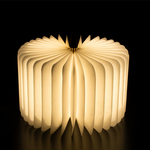 GLOBOSTAR® BOOKDECO 79635 Μοντέρνο Επιτραπέζιο Φωτιστικό Πορτατίφ LED 4W 350lm 180° DC 5V με USB 2.0 & Επαναφορτιζόμενη Μπαταρία Li-ion 3.2V 1000mAh IP20 Θερμό Λευκό 2700K - Μπεζ - Μ21.5 x Π16.5 x Υ2.2cm - 2 Χρόνια Εγγύηση