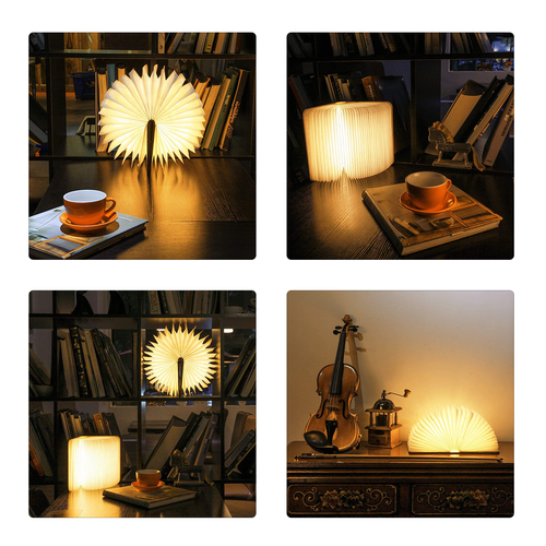 GLOBOSTAR® BOOKDECO 79635 Μοντέρνο Επιτραπέζιο Φωτιστικό Πορτατίφ LED 4W 350lm 180° DC 5V με USB 2.0 & Επαναφορτιζόμενη Μπαταρία Li-ion 3.2V 1000mAh IP20 Θερμό Λευκό 2700K - Μπεζ - Μ21.5 x Π16.5 x Υ2.2cm - 2 Χρόνια Εγγύηση