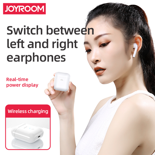 GloboStar® 87051 JOYROOM Originals JR-T03S TWS Earphones με Θήκη Φόρτισης True Wireless Bluetooth V5.0 Binaural Συμβατό με iOS & Android Μαύρο