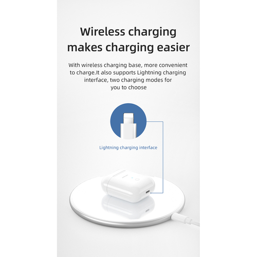 GloboStar® 87051 JOYROOM Originals JR-T03S TWS Earphones με Θήκη Φόρτισης True Wireless Bluetooth V5.0 Binaural Συμβατό με iOS & Android Μαύρο