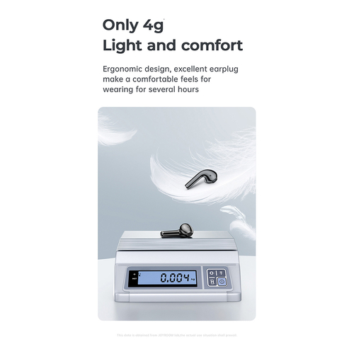 GloboStar® 87055 JOYROOM Originals JR-T13 Bilateral TWS Earphones με Θήκη Φόρτισης True Wireless Bluetooth V5.0 Binaural Συμβατό με iOS & Android Μαύρο