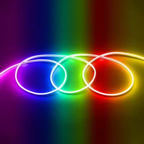 GLOBOSTAR® NEOVALE 70569 Ψηφιακή Pixel Addressable Ταινία Neon Flex LED 18W/m 900lm/m 120° DC 24V Αδιάβροχο IP65 60 x SMD5050 Chip/m 10 x Pixel/m Πολύχρωμο RGB Dimmable SPI/TTL Protocol IC WS2811 - Μ100 x Π0.8 x Υ1.6cm - 3 Χρόνια Εγγύηση