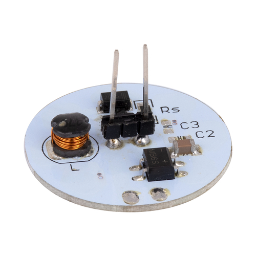 GLOBOSTAR® G4BACK 76103 Λάμπα G4 LED 4.5W 410lm 120° DC 12-24V IP20 Θερμό Λευκό 2700K Dimmable - Sanan SMD Chip - Back Pin - Μ3 x Π3 x Υ0.8cm - 2 Χρόνια Εγγύηση