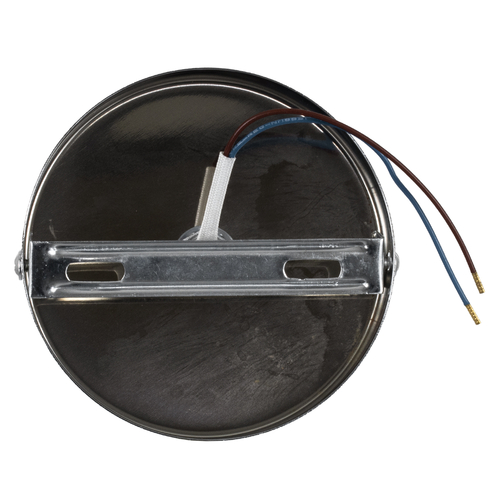 GLOBOSTAR® SARA 00844 Μοντέρνο Φωτιστικό Οροφής με Ντουί 1 x E27 AC 220-240V IP20 - Ασημί - Μ10 x Π10 x Υ10.3cm