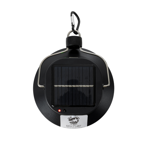 GLOBOSTAR® SOLARLAMP 71487 Λάμπα LED 15W 1500lm 180° DC 5V Powerbank με φορτιστή USB, Φωτοβολταϊκό Panel 5V 1W & Επαναφορτιζόμενη Μπαταρία Li-ion 3.2V 1700mAh IP20 Ψυχρό Λευκό 6000K - Μ12 x Π12 x Υ5cm - 2 Χρόνια Εγγύηση