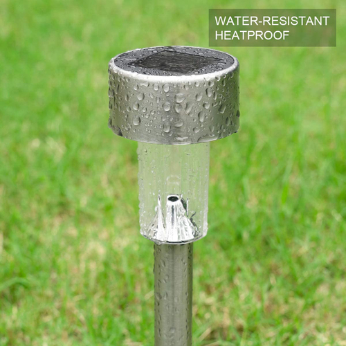 GLOBOSTAR® SOLARDECOR 71521 Διακοσμητικό Φωτιστικό με Βάση Κήπου / Καρφωτό LED 1W 40lm 180° DC 5V με Φωτοβολταϊκό Panel 5V 0.1W & Επαναφορτιζόμενη Μπαταρία Li-ion 3.2V 600mAh Αδιάβροχο IP65 Θερμό Λευκό 2700K - Μ4.7 x Π4.7 x Υ19.5cm - 2 Χρόνια Εγγύηση