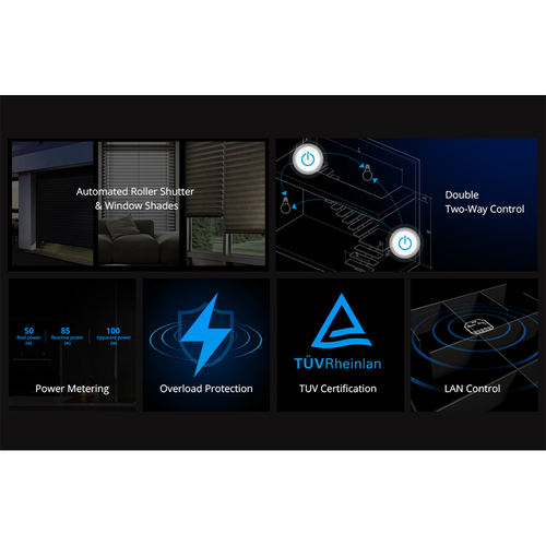 GloboStar® 80006 SONOFF DUALR3 - Wi-Fi Smart Switch Two Way Dual Relay & Power Measuring - 2 Output Channel