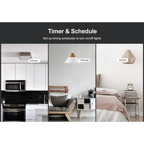 GloboStar® 80018 SONOFF T3EU1C-TX-EU-R2 - Wi-Fi Smart Wall Touch Button Switch 1 Way TX GR Series