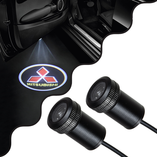 GLOBOSTAR® GHOSTLOGO 81615 Projector Προβολής Μάρκας Αυτοκινήτου MITSUBISHI LED 2.5W/5W 100lm/200lm 45° DC 12V Αδιάβροχο IP65 Ψυχρό Λευκό 6000K - CREE XHP35 Chip - Μ2.2 x Π3.4 x Υ2.2cm / Q1.9cm - Πακέτο 2 Τεμαχίων - 1 Χρόνο Εγγύηση