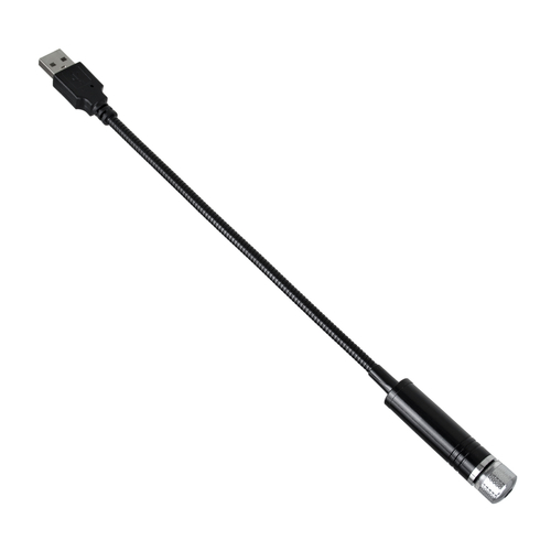 GloboStar® 81845 Διακοσμητικό Φωτιστικό Ειδικών Φωτορυθμικών Εφέ PARTY Disco LASER DC 5V με Καλώδιο Τροφοδοσίας USB Μπλέ IP20 Μ1.4 x Π1.4 x Υ27cm