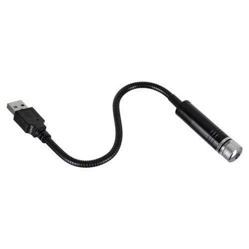 GloboStar® 81845 Διακοσμητικό Φωτιστικό Ειδικών Φωτορυθμικών Εφέ PARTY Disco LASER DC 5V με Καλώδιο Τροφοδοσίας USB Μπλέ IP20 Μ1.4 x Π1.4 x Υ27cm