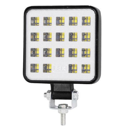 GLOBOSTAR® WORKPRO 85410 Προβολάκι LED 48W 4800lm 180° DC 10-30V Αδιάβροχο IP65 Ψυχρό Λευκό 6000K - SMD Chip - Μ10.3 x Π8.5 x Υ2cm - 2 Χρόνια Εγγύηση