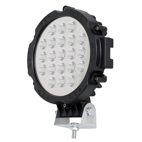 GLOBOSTAR® WORKPRO 85413 Προβολάκι LED 63W 6300lm 45° DC 10-30V Αδιάβροχο IP65 Ψυχρό Λευκό 6000K - CREE XBD Chip - Μ17.5x Π4.5 x Υ18cm - 2 Χρόνια Εγγύηση
