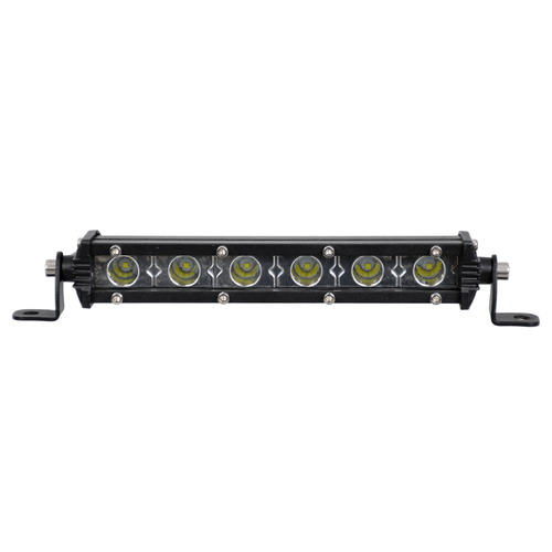 GloboStar® 85450 PRO Series Μπάρα Ίσια - Straight - DRL για Αυτοκίνητα & Φορτηγά LED CREE XBD 18W 1800lm DC 10-30V Αδιάβροχη IP65 Ψυχρό Λευκό 6000K