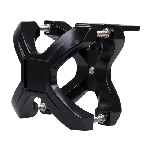 GloboStar® 85556 ΣΕΤ 2 Βάσεις Στήριξης για Μπάρες - Προβολάκια LED Rollbar JEEP BAR Holder - Brackets - 2.25 έως 3 Inches Universal