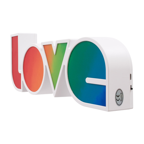 GloboStar® 76551 Επιτραπέζιο Φωτιστικό Πορτατίφ LED 2W -lm 180° με Μπαταρίες (Δεν Περιλαμβάνονται) IP20 Ψυχρό Λευκό 6000K Πολύχρωμο Πλαστικό - Μ36 x Π13.5 x Υ4.8cm - 2 Xρόνια Εγγύηση