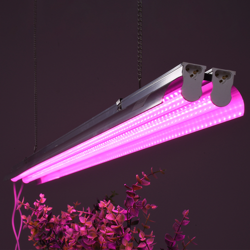 GloboStar® 85958 Linear Grow Light Full Spectrum LED Γραμμικό Φωτιστικό Ανάπτυξης Φυτών Θερμοκηπίου 120cm SMD 2835 200W 120° AC230V IP54 Εσωτερικού Χώρου για Κάλυψη Επιφάνειας 1.2m x 1.2m Πλήρους Φάσματος Φωτισμού