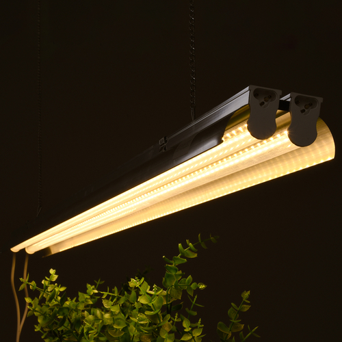 GloboStar® 85959 Linear Grow Light Hydro Spectrum LED Γραμμικό Φωτιστικό Ανάπτυξης Φυτών Υδροπονικού Θερμοκηπίου 120cm SMD 2835 200W 120° AC230V IP54 Εσωτερικού Χώρου για Κάλυψη Επιφάνειας 1.2m x 1.2m