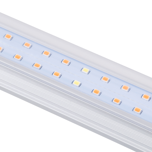 GloboStar® 85963 Linear Grow Light Full Spectrum LED Γραμμικό Φωτιστικό Ανάπτυξης Φυτών Θερμοκηπίου 120cm SMD 2835 80W 160° AC230V IP54 Εσωτερικού Χώρου για Κάλυψη Επιφάνειας 1.2m x 1.2m Πλήρους Φάσματος Φωτισμού