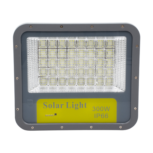 GloboStar® HECATE 90206 Αυτόνομος Ηλιακός Προβολέας LED SUPREME Series SMD 300W 30000lm με Ενσωματωμένη Μπαταρία 30000mAh - Φωτοβολταϊκό Πάνελ με Αισθητήρα Ημέρας-Νύχτας και Ασύρματο Χειριστήριο RF 2.4Ghz Αδιάβροχος IP66 Ψυχρό Λευκό 6000K - 3 Χρόνια Εγγύηση