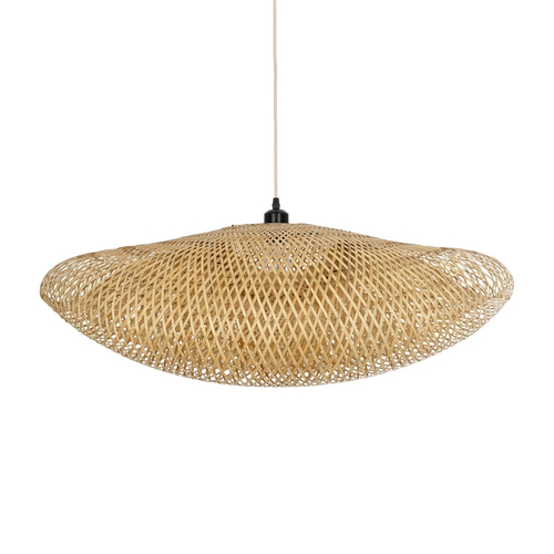 GLOBOSTAR® MEXICO 00720 Boho Κρεμαστό Φωτιστικό Οροφής με Ντουί 1 x E27 AC 220-240V IP20 - Μπεζ - Μ85 x Π55 x Υ36cm