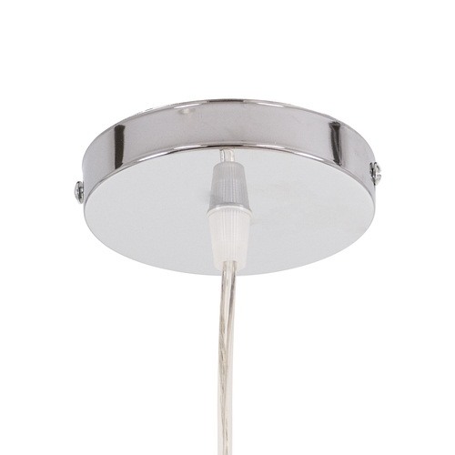 GLOBOSTAR® SAN TROPEZ 00764 Boho Κρεμαστό Φωτιστικό Οροφής με Ντουί 1 x E27 AC 220-240V IP20 - Μπεζ - Μ19 x Π19 x Υ42cm