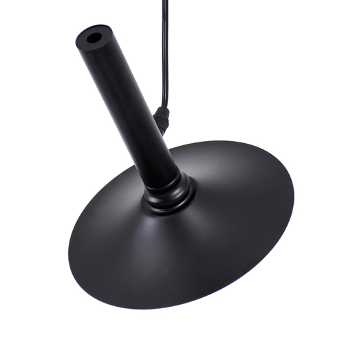 GLOBOSTAR® CELEST 00789 Μοντέρνο Κρεμαστό Φωτιστικό Οροφής με Ντουί 1 x G9 AC 220-240V IP20 - Μαύρο & Λευκό - Μ20 x Π20 x Υ26.5cm