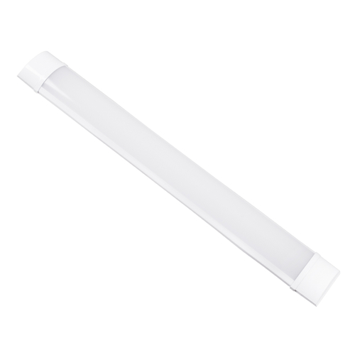 GloboStar® 60155 LED Γραμμικό Βιομηχανικό Φωτιστικό Tri-Proof 60cm 20W 1886lm 120° AC 220-240V Αδιάβροχο IP65 Μ60 x Π7.5 x Υ2.5cm Ψυχρό Λευκό 6000K - 2 Χρόνια Εγγύηση