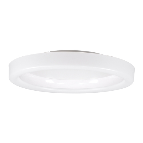 GLOBOSTAR® ARIANA 61035 Μοντέρνο Φωτιστικό Οροφής LED 55W 6376lm 120° AC 220-240V IP20 Ρυθμιζόμενο Λευκό CCT με Χειριστήριο από 2700K έως 6000K Dimmable - Lumileds SMD Chip - Λευκό Ματ - Μ48 x Π48 x Υ9cm - 3 Χρόνια Εγγύηση