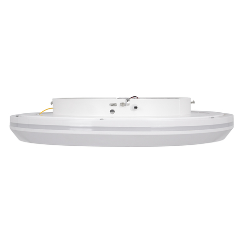GLOBOSTAR® MELINA 61041 Μοντέρνο Φωτιστικό Οροφής LED 55W 6376lm 120° AC 220-240V IP20 Ρυθμιζόμενο Λευκό CCT με Χειριστήριο από 2700K έως 6000K Dimmable - Lumileds SMD Chip - Λευκό Ματ - Μ48 x Π48 x Υ9cm - 3 Χρόνια Εγγύηση