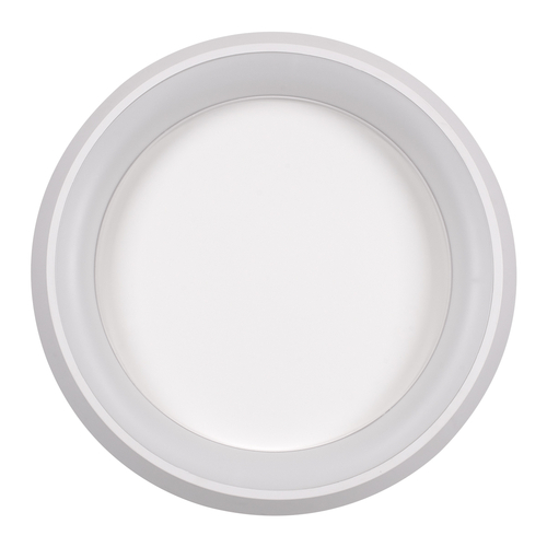 GLOBOSTAR® MELINA 61041 Μοντέρνο Φωτιστικό Οροφής LED 55W 6376lm 120° AC 220-240V IP20 Ρυθμιζόμενο Λευκό CCT με Χειριστήριο από 2700K έως 6000K Dimmable - Lumileds SMD Chip - Λευκό Ματ - Μ48 x Π48 x Υ9cm - 3 Χρόνια Εγγύηση