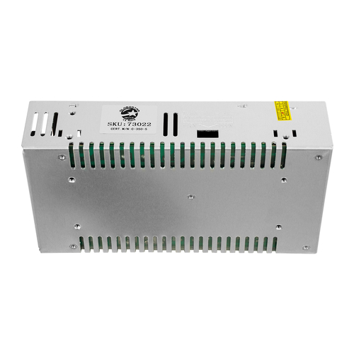 GLOBOSTAR® LUMIVOLT 73022 Τροφοδοτικό/Μετασχηματιστής PELV 350W 70A DC 5V IP20 - AC 220-240V σε DC 5V / Ρυθμιζόμενo από DC 4V έως DC 6V - Μ21.5 x Π11.5 x Υ5cm - 3 Χρόνια Εγγύηση