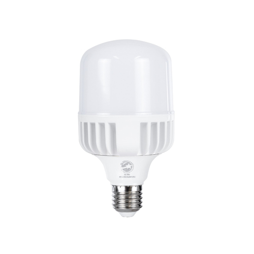GloboStar® HIGHBAY 60062 Λάμπα E27 LED 25W 2820lm 260° AC 220-240V Αδιάβροχο IP44 Θερμό Λευκό 2700K - Lumileds SMD Chip - Λευκό Γαλακτερό - Μ8 x Π8 x Υ15cm - 3 Χρόνια Εγγύηση
