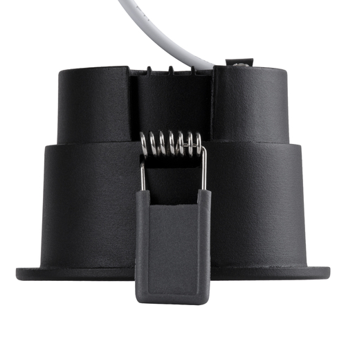 GLOBOSTAR® PLUTO-M 60256 Χωνευτό Downlight Σποτ με Honeycomb Anti Glare Reflector LED 10W 1300lm 38° AC 220-240V IP20 Φυσικό Λευκό 4500K - Bridgelux COB Chip & TÜV SÜD Driver - Μαύρο Ματ - Μ8.4 x Π8.4 x Υ5.9cm / Q7.5cm - 5 Χρόνια Εγγύηση