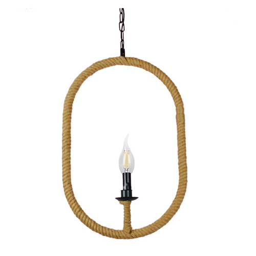 GLOBOSTAR® LINDELL 10001142 Vintage Κρεμαστό Φωτιστικό Οροφής με Ντουί 1 x E14 AC 220-240V IP20 - Μαύρο & Μπεζ - Μ35 x Π10 x Υ53cm