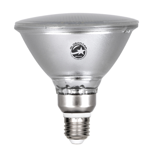 GLOBOSTAR® GARDENPAR 60229 Σποτ E27 PAR38 Σκληρού Υάλου LED 18W 1200lm 60° AC 220-240V Αδιάβροχο IP65 Κόκκινο - Μ12 x Π12 x Υ13cm - 3 Χρόνια Εγγύηση