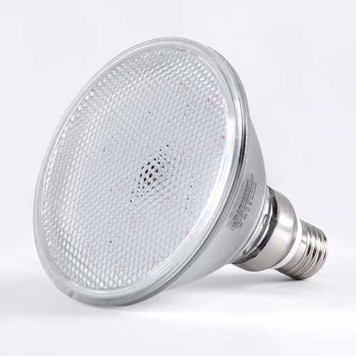 GLOBOSTAR® GARDENPAR 60229 Σποτ E27 PAR38 Σκληρού Υάλου LED 18W 1200lm 60° AC 220-240V Αδιάβροχο IP65 Κόκκινο - Μ12 x Π12 x Υ13cm - 3 Χρόνια Εγγύηση