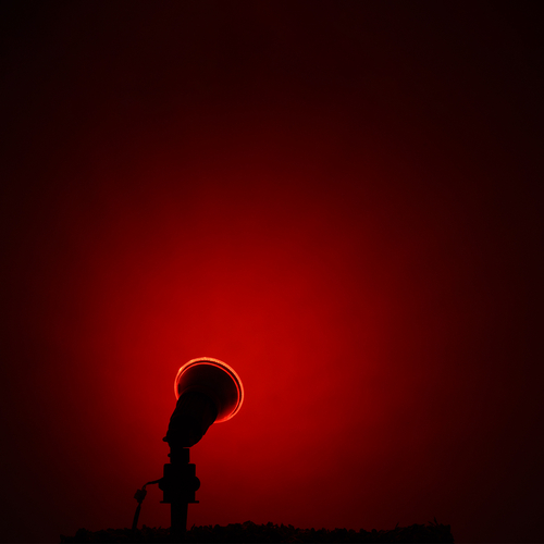 GLOBOSTAR® GARDENPAR 60229 Σποτ E27 PAR38 Σκληρού Υάλου LED 18W 1200lm 60° AC 220-240V Αδιάβροχο IP65 Κόκκινο - Μ12 x Π12 x Υ13cm - 3 Χρόνια Εγγύηση