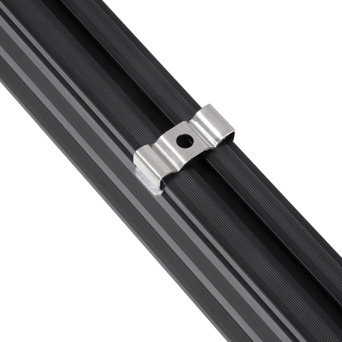 GLOBOSTAR® OFFICE 61025 Μοντέρνο Γραμμικό Επεκτεινόμενο Φωτιστικό Οροφής LED 18W 2170lm 120° AC 220-240V IP20 Θερμό Λευκό 2700K - Lumileds SMD Chip - Μαύρο Ματ - Μ120 x Π2 x Υ4cm - 3 Χρόνια Εγγύηση