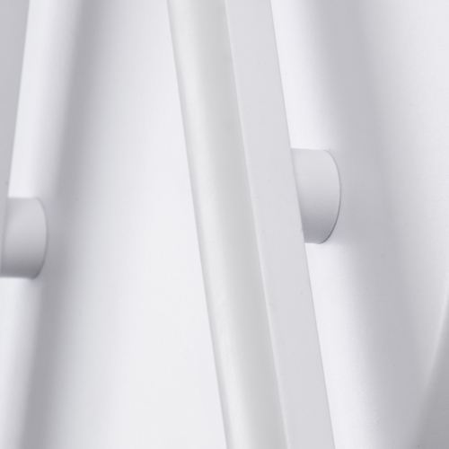 GLOBOSTAR® DRACO 61092 Μοντέρνο Φωτιστικό Οροφής LED 36W 4428lm 120° AC 220-240V IP20 Ρυθμιζόμενο Λευκό CCT με Χειριστήριο από 2700K έως 6000K Dimmable - Lumileds SMD Chip - Λευκό Ματ - Μ50 x Π50 x Υ6cm - 3 Χρόνια Εγγύηση