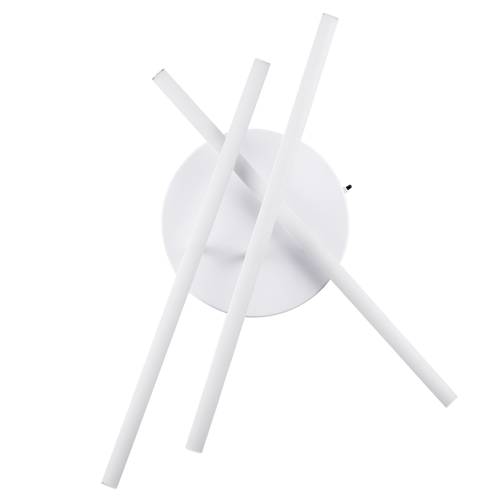 GLOBOSTAR® DRACO 61094 Μοντέρνο Φωτιστικό Οροφής LED 45W 5535lm 120° AC 220-240V IP20 Ρυθμιζόμενο Λευκό CCT με Χειριστήριο από 2700K έως 6000K Dimmable - Lumileds SMD Chip - Λευκό Ματ - Μ50 x Π50 x Υ11cm - 3 Χρόνια Εγγύηση