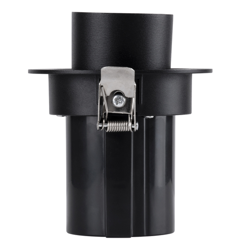 GLOBOSTAR® VIRGO-S 60305 Χωνευτό Κινούμενο Downlight Σποτ LED 7W 875lm 36° AC 220-240V IP20 Θερμό Λευκό 2700K - Bridgelux COB Chip & TÜV SÜD Driver - Μαύρο Ματ - Μ9 x Π9 x Υ9cm / Q7.8cm - 5 Χρόνια Εγγύηση