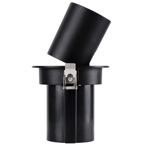 GLOBOSTAR® VIRGO-M 60308 Χωνευτό Κινούμενο Downlight Σποτ LED 12W 1560lm 36° AC 220-240V IP20 Φυσικό Λευκό 4500K - Bridgelux COB Chip & TÜV SÜD Driver - Μαύρο Ματ - Μ11 x Π11 x Υ11.5cm / Q9.5cm - 5 Χρόνια Εγγύηση