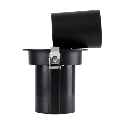 GLOBOSTAR® VIRGO-M 60308 Χωνευτό Κινούμενο Downlight Σποτ LED 12W 1560lm 36° AC 220-240V IP20 Φυσικό Λευκό 4500K - Bridgelux COB Chip & TÜV SÜD Driver - Μαύρο Ματ - Μ11 x Π11 x Υ11.5cm / Q9.5cm - 5 Χρόνια Εγγύηση