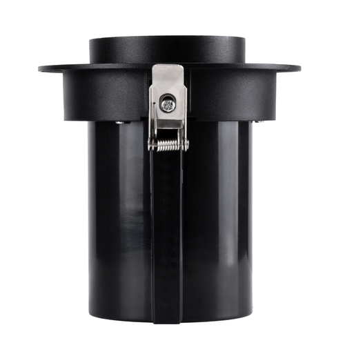 GLOBOSTAR® VIRGO-B 60313 Χωνευτό Κινούμενο Downlight Σποτ LED 20W 2500lm 36° AC 220-240V IP20 Θερμό Λευκό 2700K - Bridgelux COB Chip & TÜV SÜD Driver - Μαύρο Ματ - Μ13.5 x Π13.5 x Υ14cm / Q11.5cm - 5 Χρόνια Εγγύηση