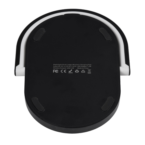 GloboStar® ECLIPSE 76558 Επιτραπέζιο Φωτιστικό Πορτατίφ LED 1.5W 1200lm 180° AC 220-240V IP20 Φυσικό Λευκό 4500K Dimmable Μαύρο Πλαστικό - Μ17 x Π13 x Υ10cm - 2 Xρόνια Εγγύηση