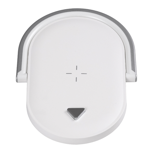 GloboStar® ECLIPSE 76559 Επιτραπέζιο Φωτιστικό Πορτατίφ LED 15W 1200lm 180° AC 220-240V IP20 Φυσικό Λευκό 4500K Dimmable Λευκό Πλαστικό - Μ17 x Π13 x Υ10cm - 2 Xρόνια Εγγύηση